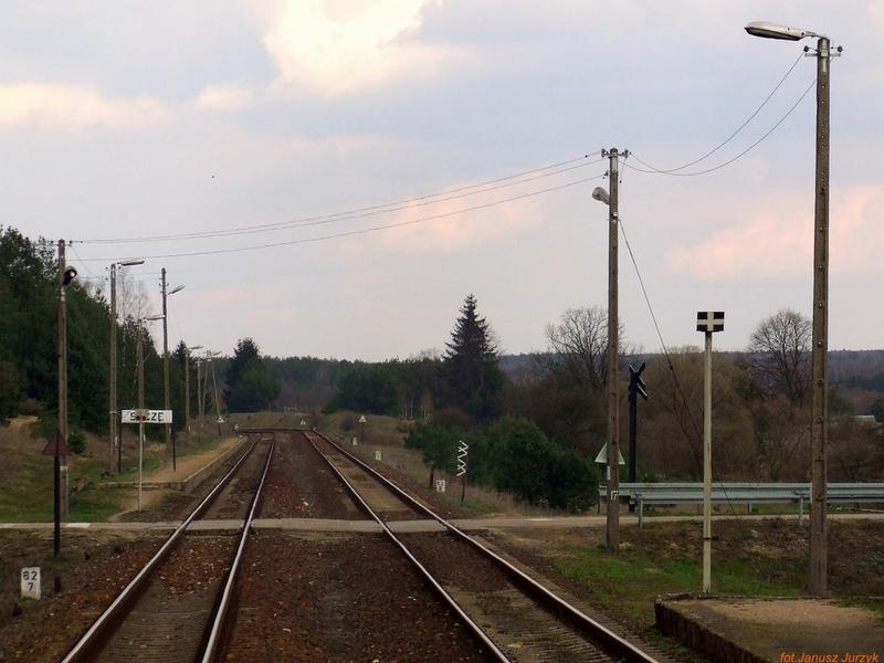 fot. Janusz Jurzyk 
Przystanek kolejowy Sycze. Obraz