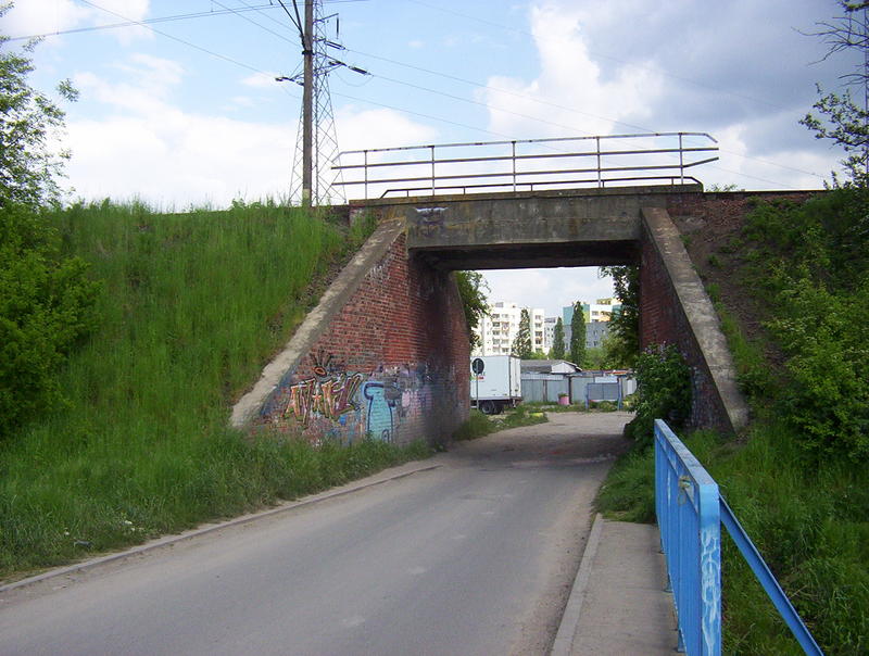 fot. Damian Grzywna 
Nowy Dwór. 2.15 km kol. Most nad ul. Sukielicką. Obraz