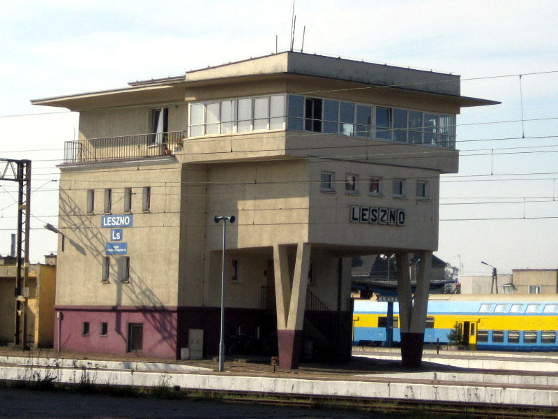 fot. Paweł Ukole 
Stacja PKP Leszno. Nastawnia Ls. Obraz