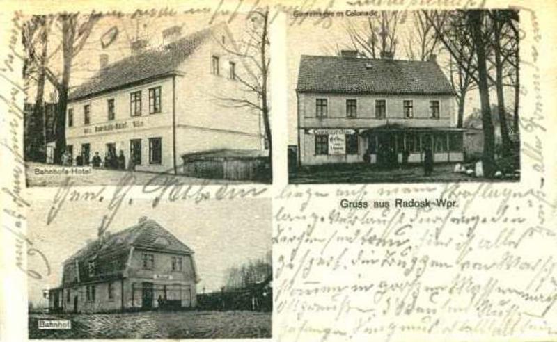 fot. nieznany 
Budynek dworca. Obraz