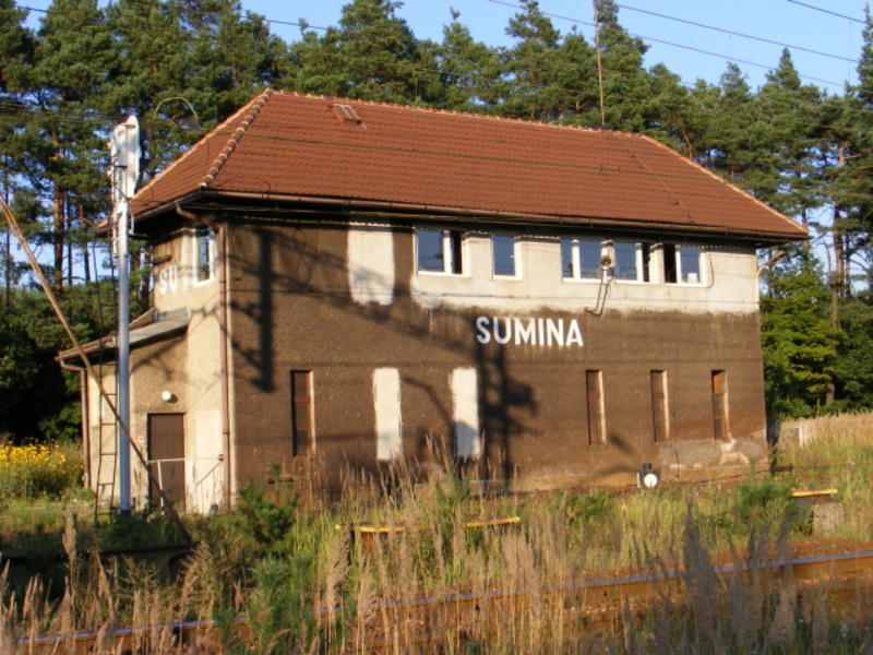 fot. manizyn 
Nastawnia od strony Rybnika i Rydułtów. Obraz