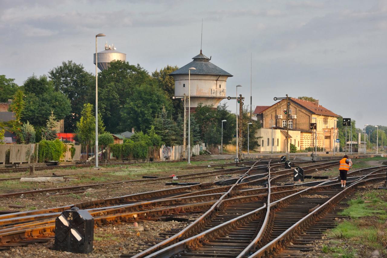 fot. Marek Potocki 
Stacja Międzyrzecz o poranku. Obraz