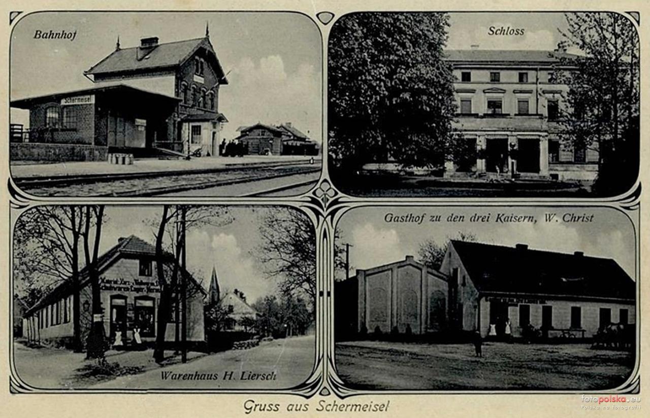 fot. nieznany 
Budynek dworca. Obraz