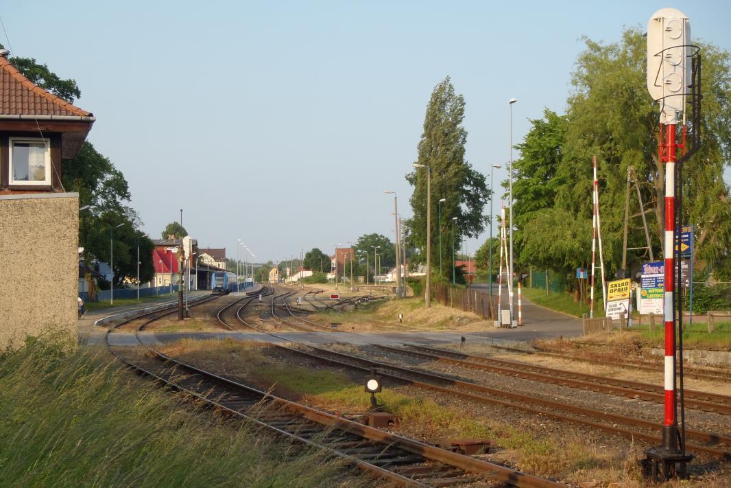 fot. octanq 
Widok ogólny na stację z kierunku Goleniowa; Obraz