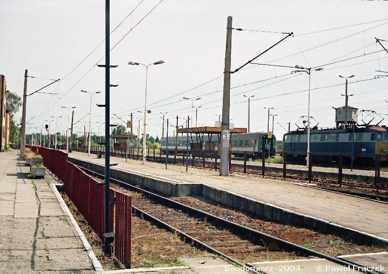 fot. Paweł Frączek 
Sandomierz. Widok na perony. Obraz