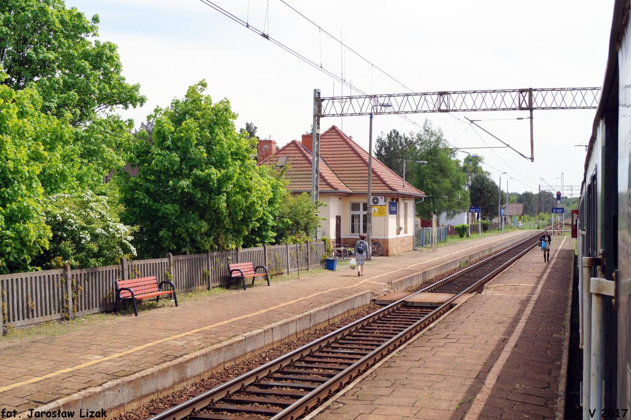 fot. Jarosław Lizak 
Widok z pociągu relacji Bydgoszcz - Inowrocław. Obraz