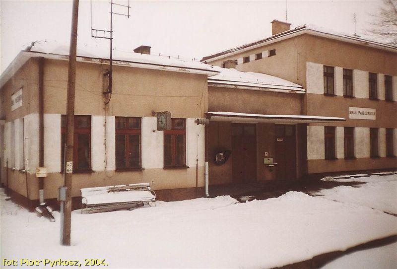 fot. Piotr Pyrkosz 
Biała Paj. Widok od strony peronów. Obraz