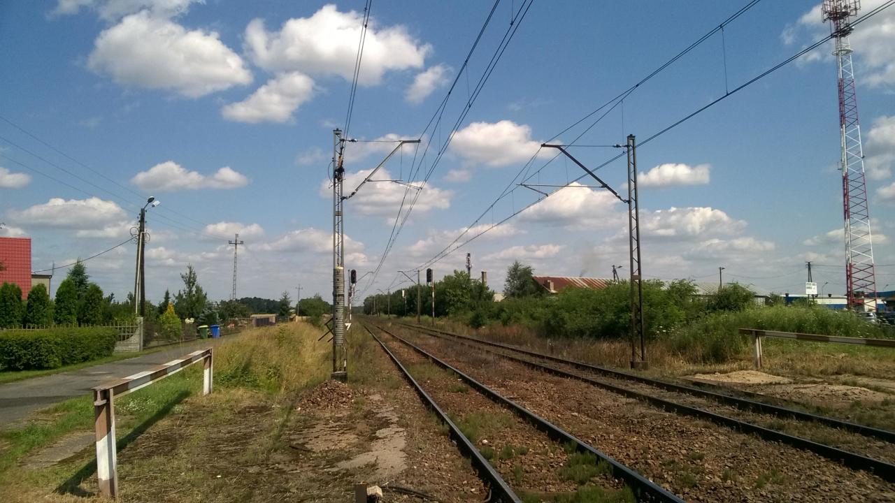 fot. Jacek Dydak 
Rusiec Łódzki. Wyjazd w kierunku północnym (Zduńska Wola). Obraz
