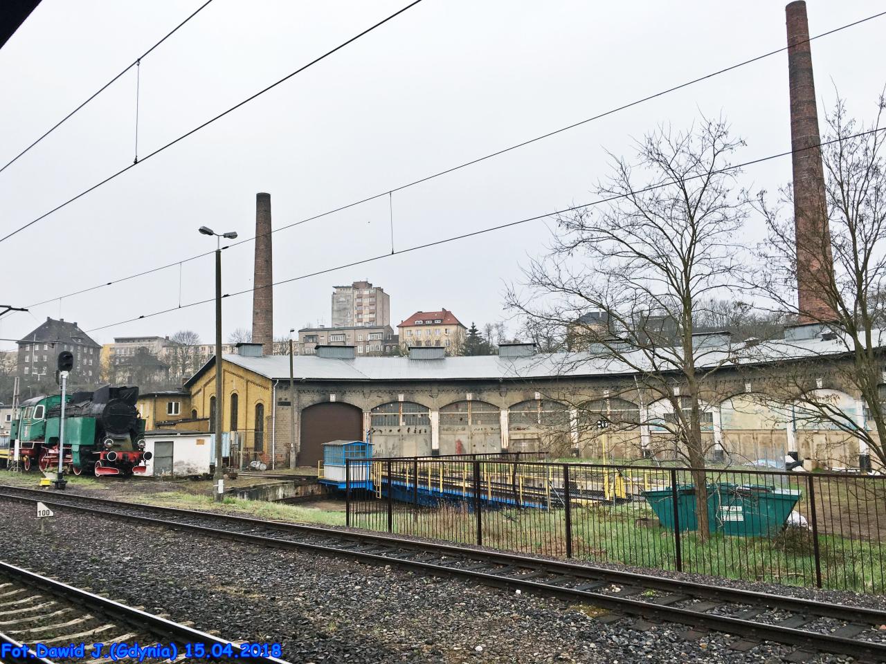 fot. Dawid Jastrzębski 
Budynek dawnej parowozowni. Obraz