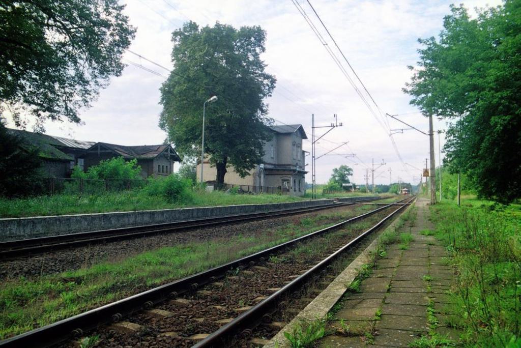 fot. octanq 
Widok ogólny z peronu nr 1 w kierunku Gryfina; Obraz