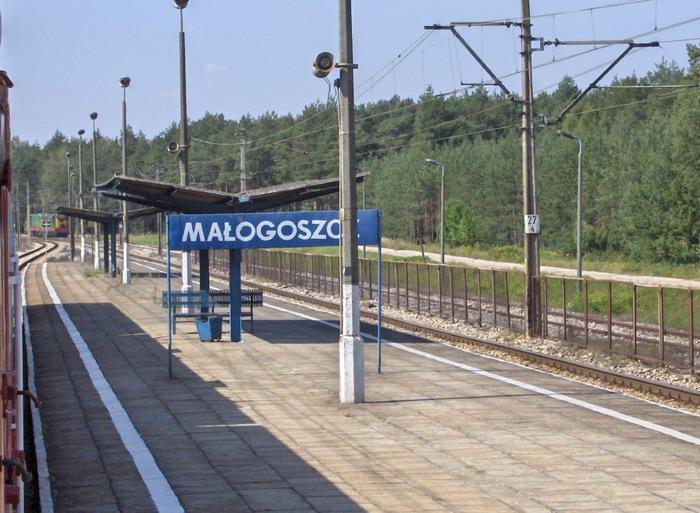 fot. Herbiński LFJ 
Małogoszcz, widok z peronu… Obraz