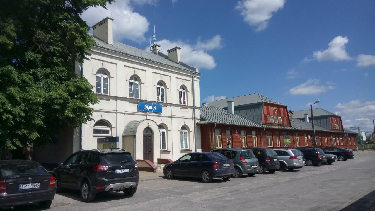 fot. Michał Sosnowski 
Dworzec PKP w Dęblinie. Obraz