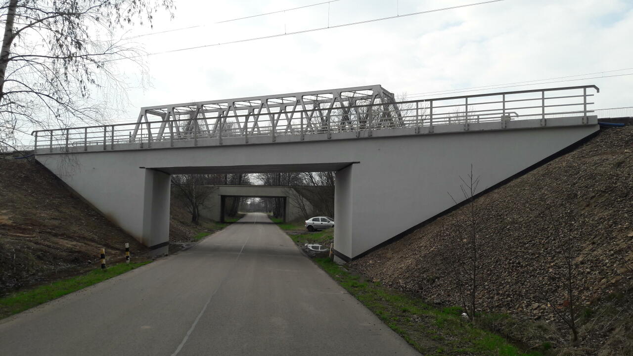 fot. Krzysztof Zając 
Dąbrowa Górnicza, wiadukty na ulicą Wiosenną po remoncie. Obraz
