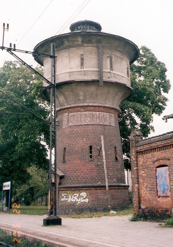fot. Bolesław Wojtyniak 
Wyrzysk Osiek. Wieża wodna. Obraz