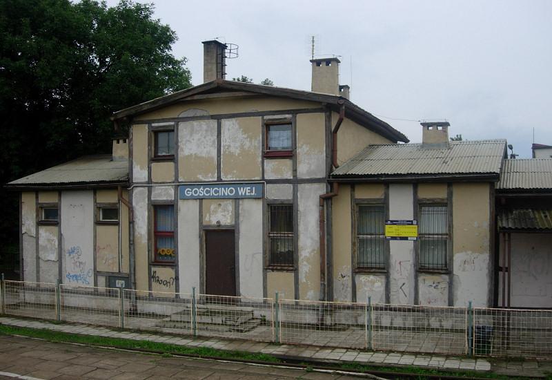 fot. Bartek Jaszczur 
Budynek Gościcińskiej stacji. Obraz