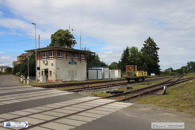fot. Gerson 
Nastawnia dysponująca "Łu". Widok w kierunku Silnowa. Obraz