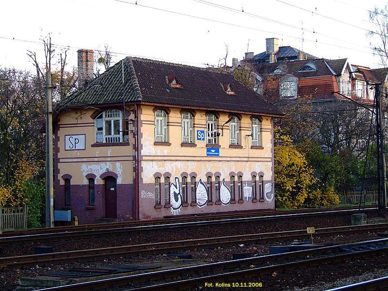 fot. Wojciech Koliński 
Nastawnia "SP", kier. Gdańsk w prawo. Obraz