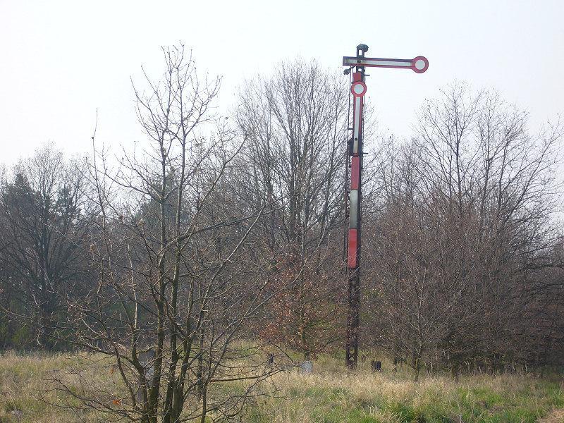 fot. Błażej Krawczyk 
Semafor wjazdowy do Lipinki Głogowskiej od strony Wschowy. Obraz
