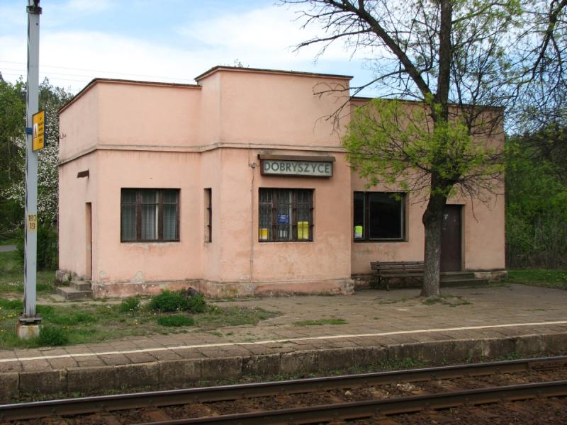 fot. jack 
Budynek stacji Dobryszyce k/Radomska. Obraz
