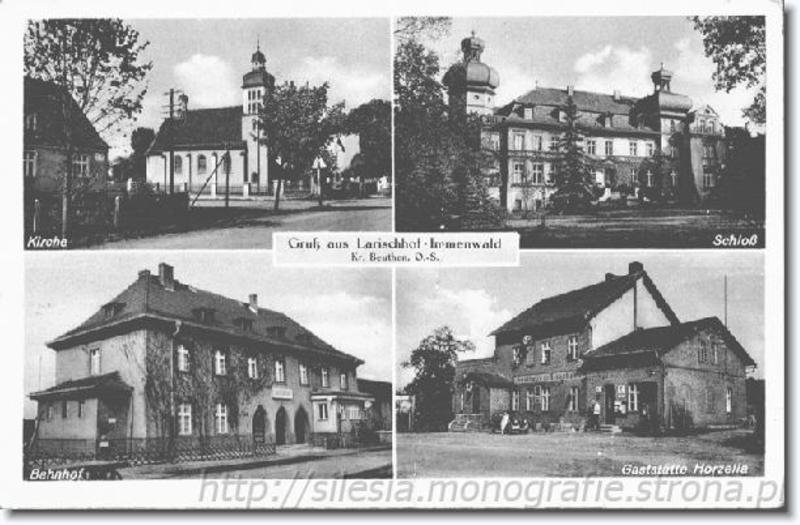 fot. nieznany 
Budynek dworca. Stara pocztówka. Obraz