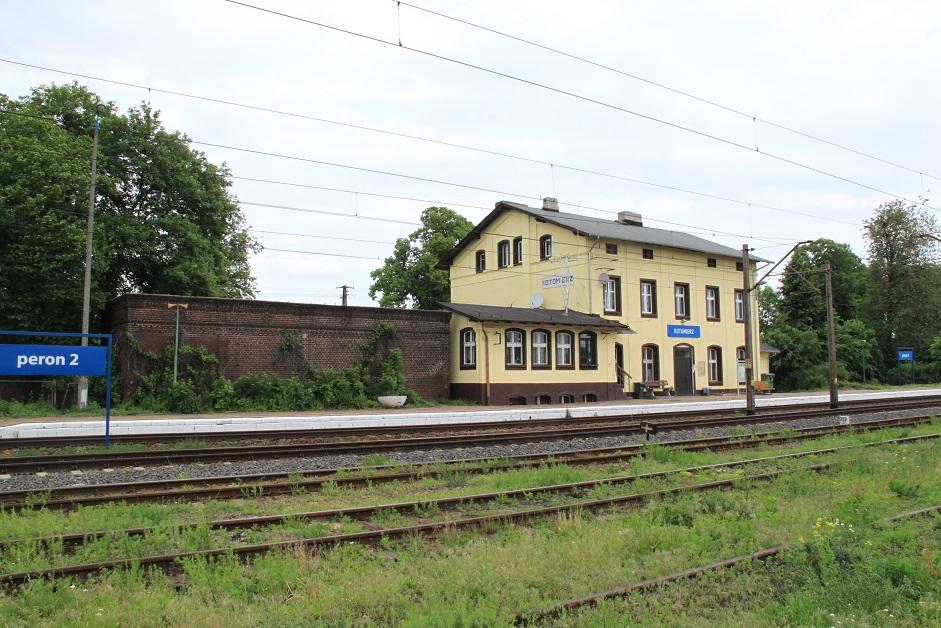 fot. Wojtek 
Dworzec od torów. Obraz