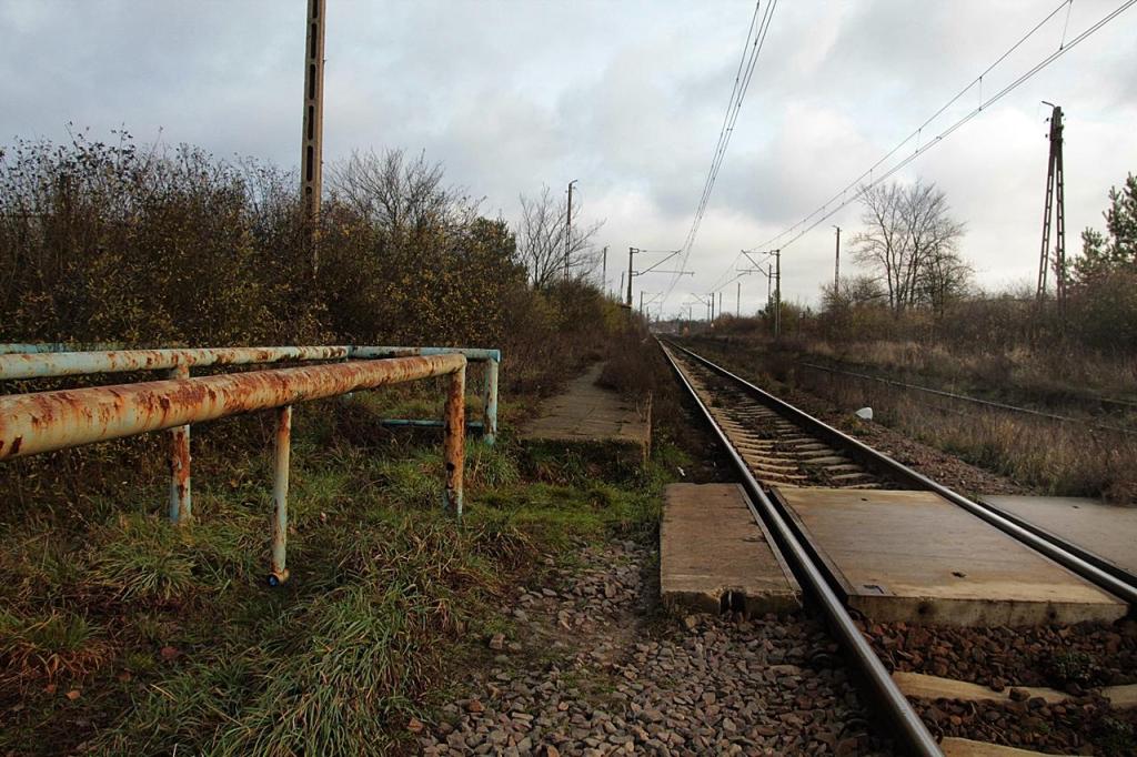 fot. irek 
Nowa Wieś Poznańska - przejścia między peronami, peron kierunek Swarzędz. Obraz